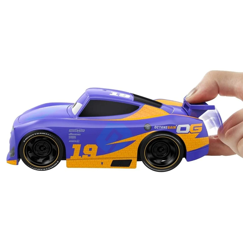 Disney Pixar Cars 3 Turbo Racers Daniel Swervez Octane Gain 19 Purple Car FYX43